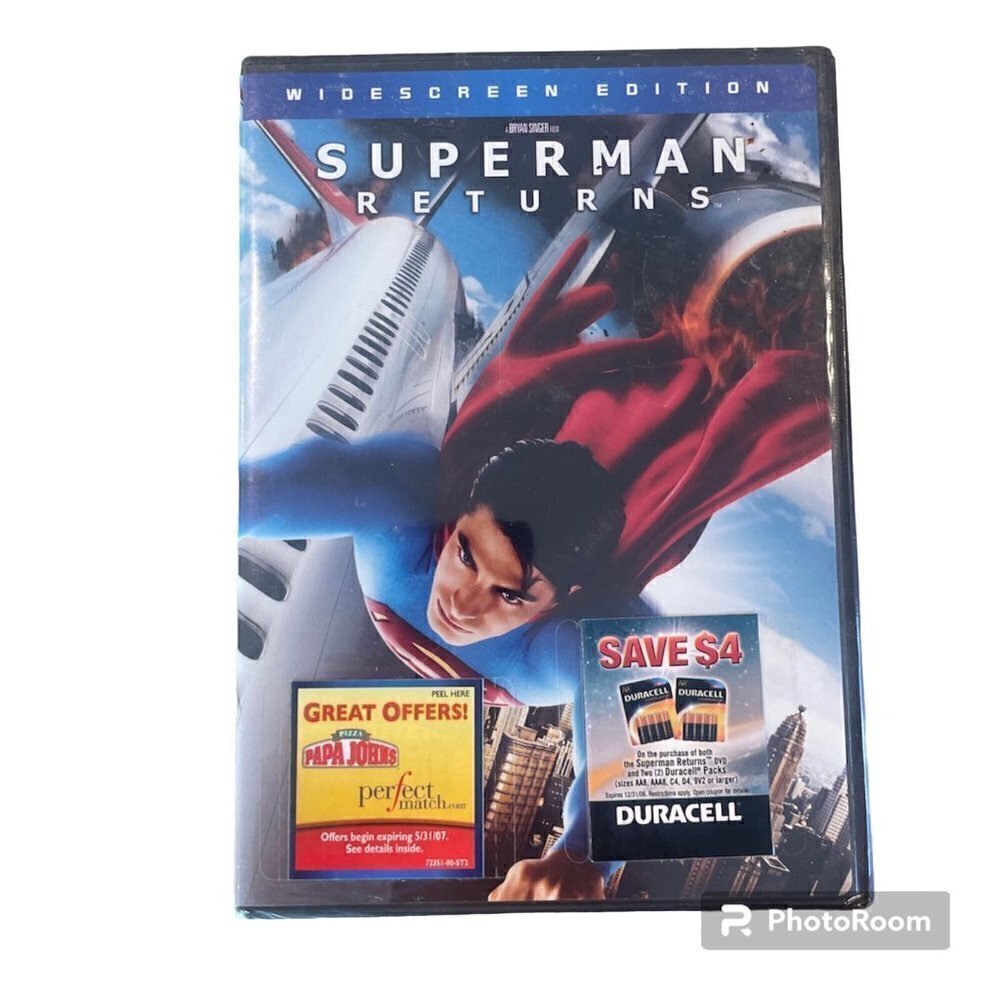 Superman Returns DVD 2006 Brandon Routh, Kate Bosworth Widescreen BRAND NEW